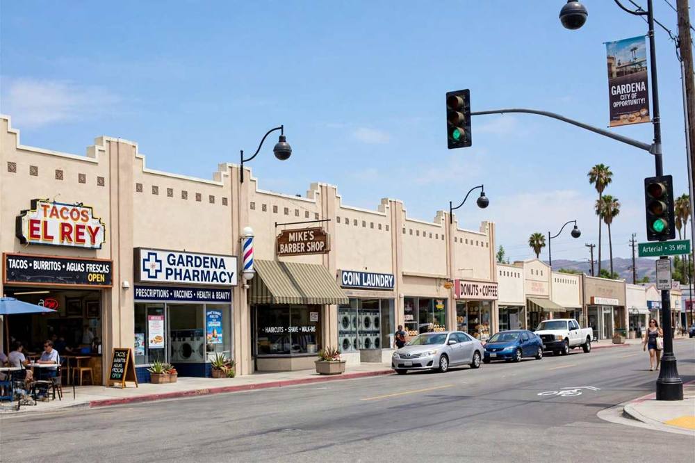 Service in Gardena Boulevard Corridor